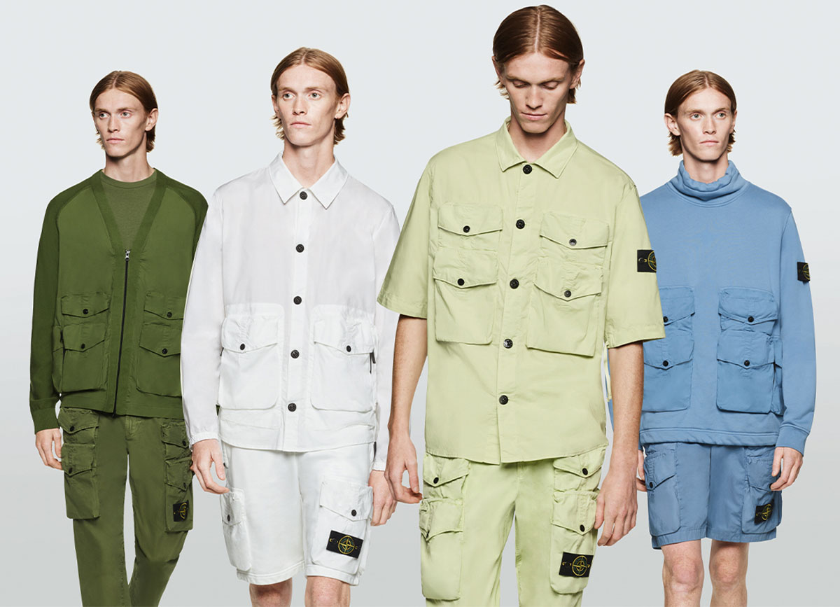 #StoneIsland Spring Summer_’022 pieces featuring functional multi-pockets. bit.ly/3yWFTuK