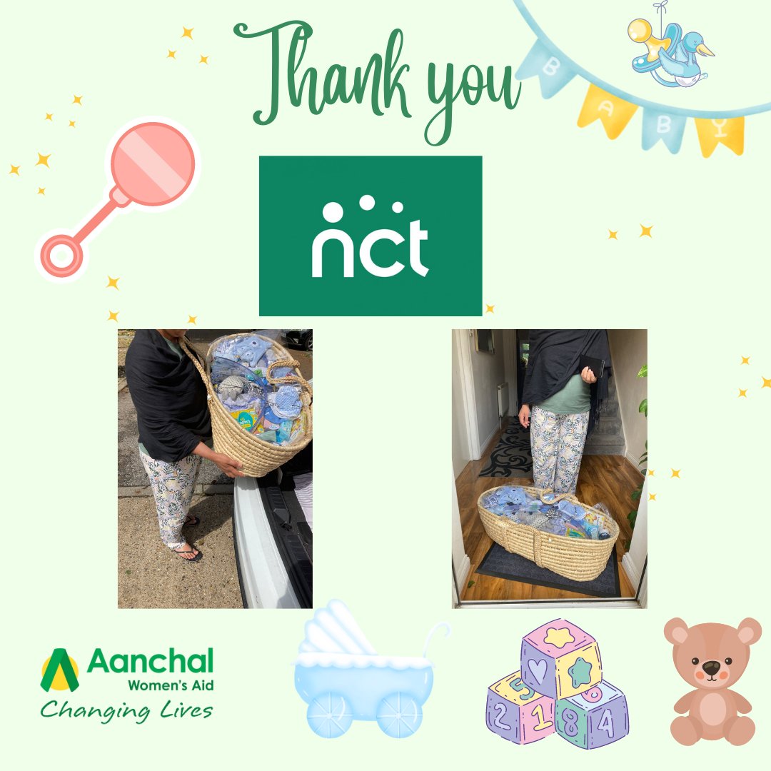 Thank you @NCTCharity - Redbridge for donating another wonderful 'New Born Baby Bundle' for @aanchal_uk service user. #babybundlesredbridge #nctcharity #nctredbridge #domesticabuse #survivor #domesticabuse #domesticviolence #narcissisticabuse #gaslighting