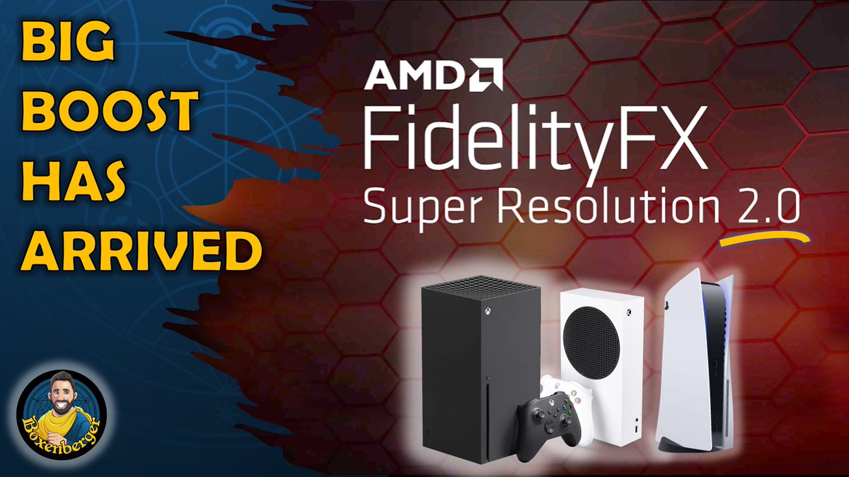 Boxenberger's tweet photo. In case you missed it:
Yesterday's video was all about FSR 2.0.
Its out to the public and in this video we discuss how it holds up against DLSS 2.3, how FSR 2.0 works and what it means for console gamers.
https://t.co/N8xBaIO84a https://t.co/BSNLibBstn