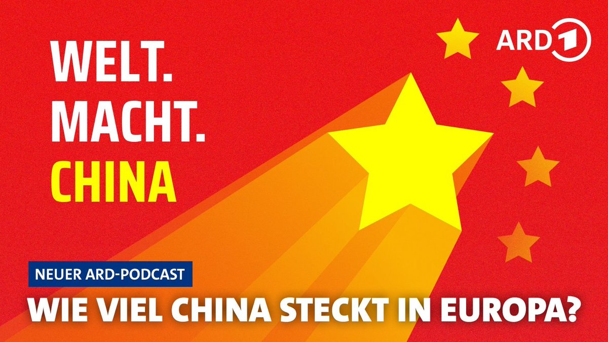 Wer sich nicht nur wegen der #XinjiangPoliceFiles für China 🇨🇳 interessiert: Die @ARD_Presse hat seit Kurzem einen #Podcast mit vielen Hintergründen, Einordnung, Wissen. Die 2. Folge #WeltMachtChina mit <a href="/SteffenWurzel/">Steffen Wurzel 🇪🇺 吳策</a> ist draußen. Mehr kommt sehr bald! 

▶️ardaudiothek.de/episode/welt-m…