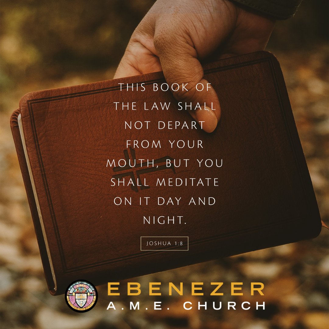 This is the aim for believers: Thinking on God's words day and night.