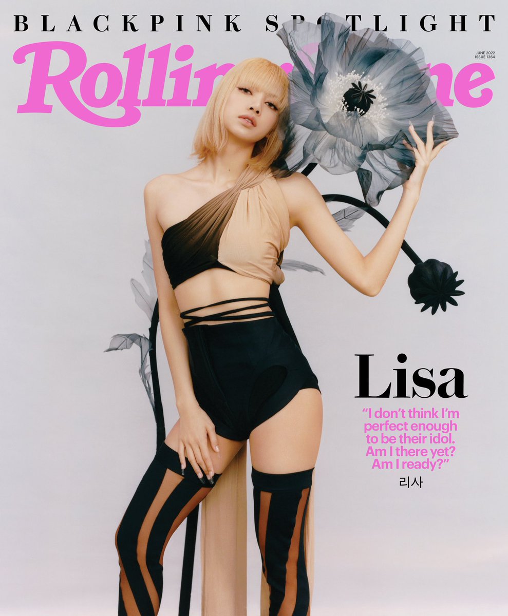 villainpinks's tweet photo. .@BLACKPINK’s #LISA on the June cover of Rolling Stone Magazine. https://t.co/cmfoLn0gw1
