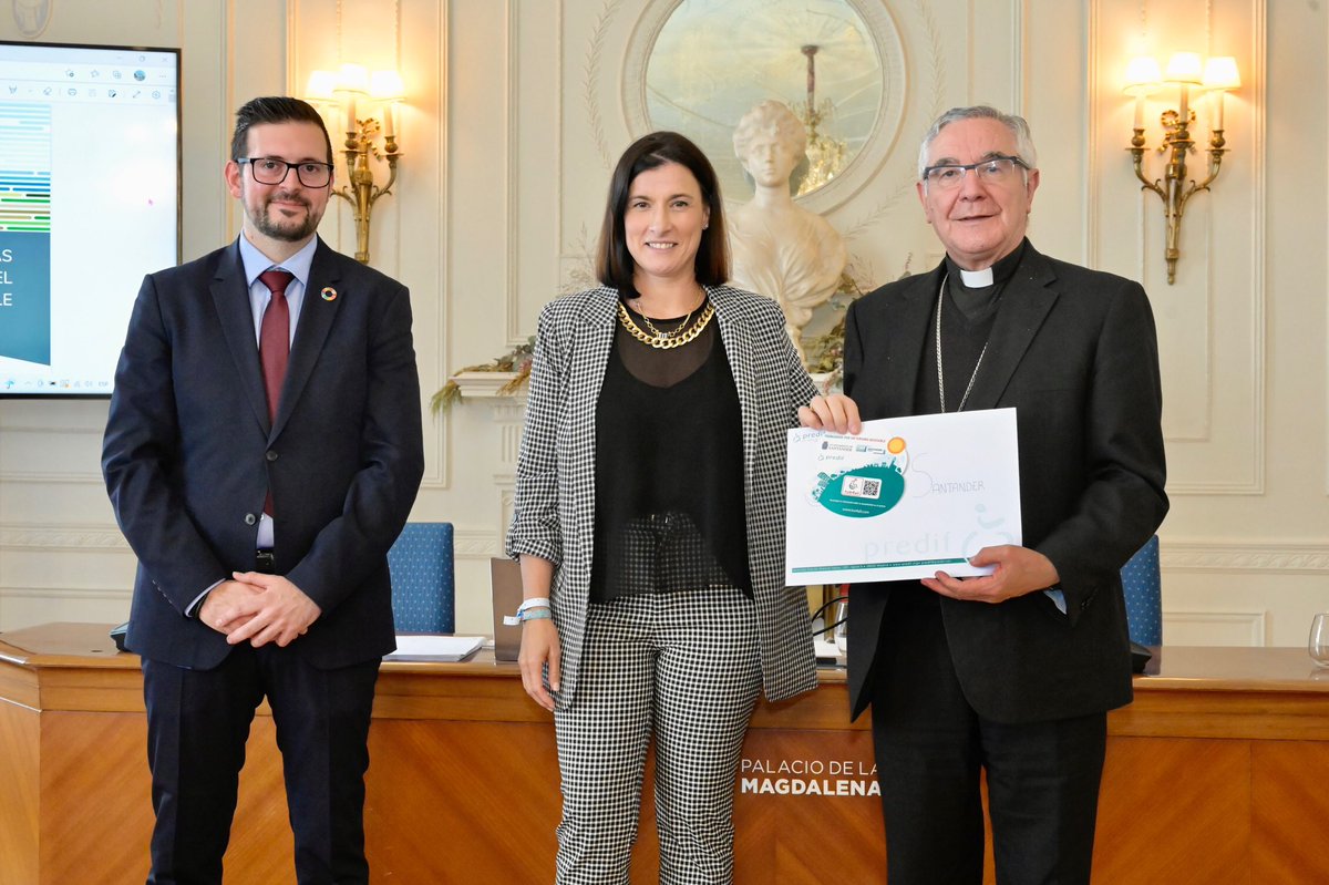gemaigual's tweet image. 🛄👩🏻‍🦽Santander ha recibido hoy 20 acreditaciones a otros tantos espacios accesibles por parte de @Predif_Estatal Gracias! 💪🏻
🗯Una ciudad accesible es una ciudad que aporta grandes beneficios como destino
📍En @PdelaMagdalena con @TurismoSDR @miriam_DHG