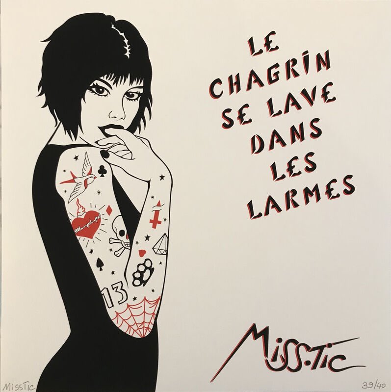 Patybio1's tweet photo. Le choix des mots impactants ... Miss.Tic en connaissait le secret dévoilé ! 
#MissTic 
#sreetart 
#femmes https://t.co/P17vArETDT