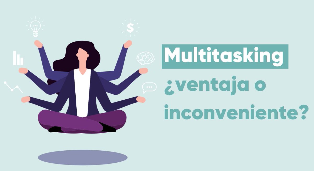 Hacer varias cosas a la vez es una forma de vida y trabajo para muchos. Pero ¿es una habilidad?👩‍💻Hoy desmontamos el mito del #multitasking😵

Descubre cómo alejarte del multitasking y aprender a gestionar tu tiempo ❤➡ cutt.ly/AHN0srU