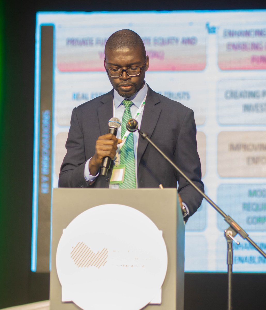 WACMaC2's tweet photo. Presentation by Mr. Paul Ababio
Deputy Director-General Finance, SEC Ghana #wacmac21 #wasra #wacmic @myaccessbank #unitedcapital @EACapitalGroup #infracedit #fsdhcapital @CalBankPLC @Databankgroupgh @enterprisegh01 @EcobankGhanaPLC @RepublicBankGh @StanChartGH @SECNigeria #crepmf https://t.co/BUTS5Crtb9