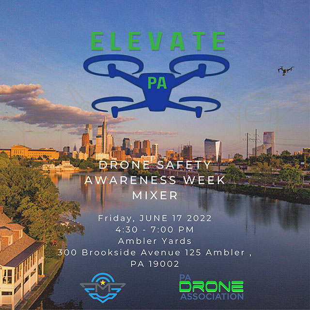 KazeAerial's tweet photo. https://t.co/05rTeBo2C9 Sign up for @PADroneAssoc inaugural networking event... elevatePA at @AmblerYards https://t.co/jyTOB6UHmW