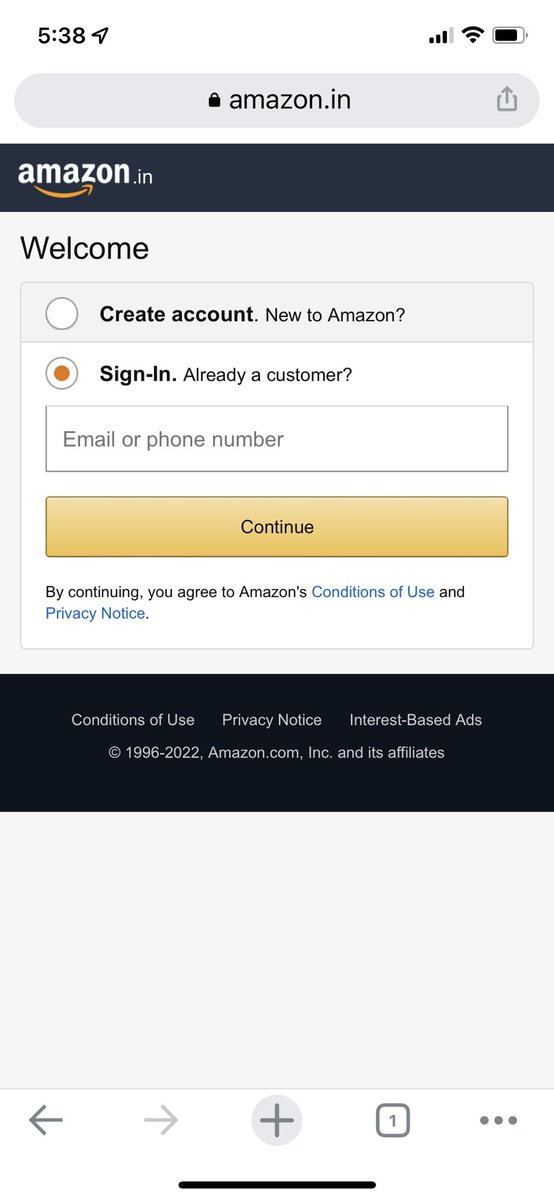 Kalra_CryptoInv's tweet photo. @AmazonHelp This is where it is taking me .. the link you have sent https://t.co/W2m9WEHYp0