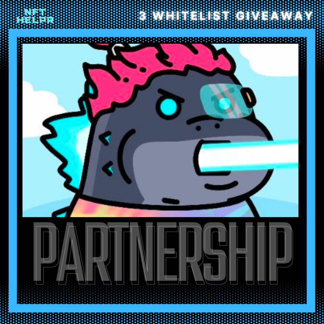 NFTHelpr | Access to NFT Tools and Intelligence (@nfthelpr) on Twitter photo NFTHelpr 🛠 X Chubby Jiras 🦖
🎉 We are giving away 3x <a href="/ChubbyJiras/">Chubby Little Jiras</a> WL spots🎉
To Enter:
✅Follow <a href="/NFTHelpr/">NFTHelpr | Access to NFT Tools and Intelligence</a> & <a href="/ChubbyJiras/">Chubby Little Jiras</a>
✅❤️+ RT
✅Tag 3 Friends!
Best of luck everyone! 🥳 NFTHelpr 🛠 X Chubby Jiras 🦖
🎉 We are giving away 3x <a href="/ChubbyJiras/">Chubby Little Jiras</a> WL spots🎉
To Enter:
✅Follow <a href="/NFTHelpr/">NFTHelpr | Access to NFT Tools and Intelligence</a> & <a href="/ChubbyJiras/">Chubby Little Jiras</a>
✅❤️+ RT
✅Tag 3 Friends!
Best of luck everyone! 🥳