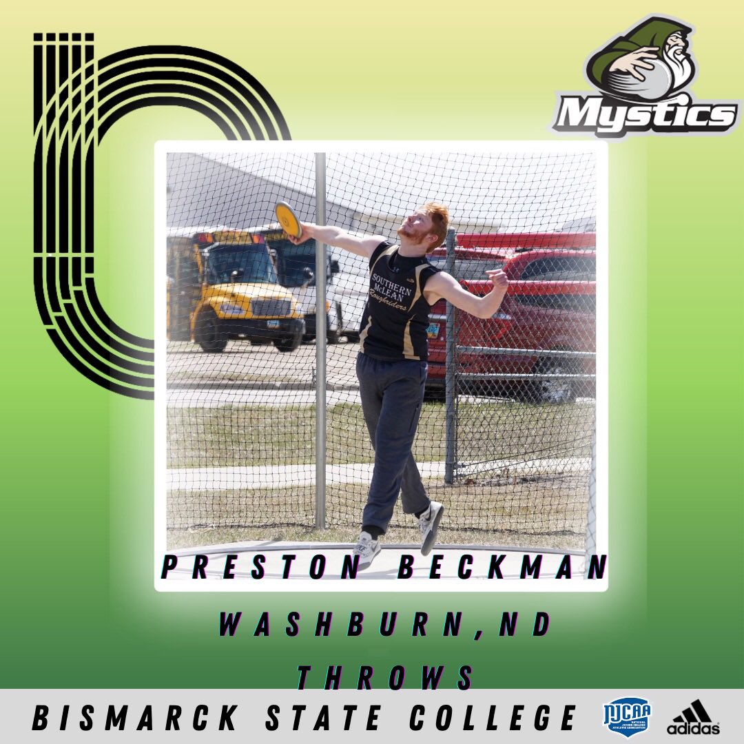 bscmystics_xctf's tweet photo. 🚨New Mystic🚨
🔮Preston will throw for us!
Welcome to the team Preston!
#GoStics https://t.co/0DxJtJTc0J