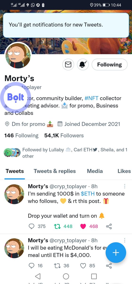 MobSlug's tweet photo. @cryp_toplayer @sheilanft23 Done. Thanks.
$ETH
0x4D5F21dd5743e313f9b27b4EFf69f0c81a9A78fe https://t.co/MzRuAWRtp1