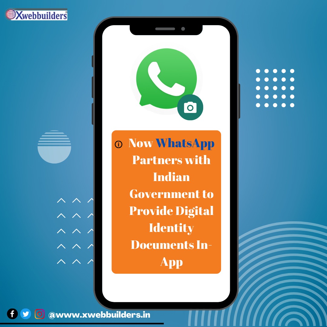 WhatsApp Latest Update.
.
Visit here for more:-www.xwebbuilders.in
.
#xwebbuilders #whatsapp #whatsapppartner #whatsappupdates #latestwhatsapp #whatsappfacts #whatsappbusiness #andriod #ios #digitalidentity