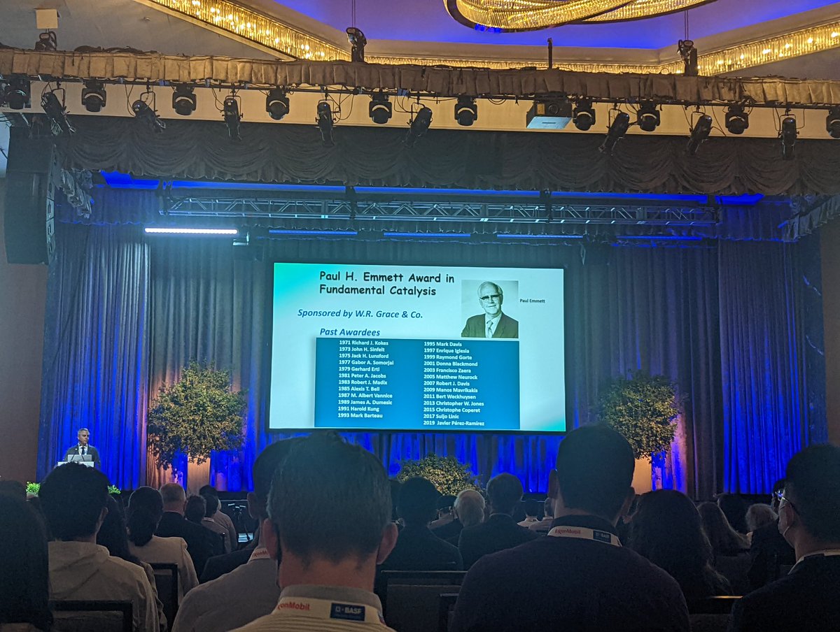 01Sarika's tweet photo. Kicking off Day 2 of #NAM27- Best place to learn about cutting-edge research in Catalysis! https://t.co/5E09x9zvPA