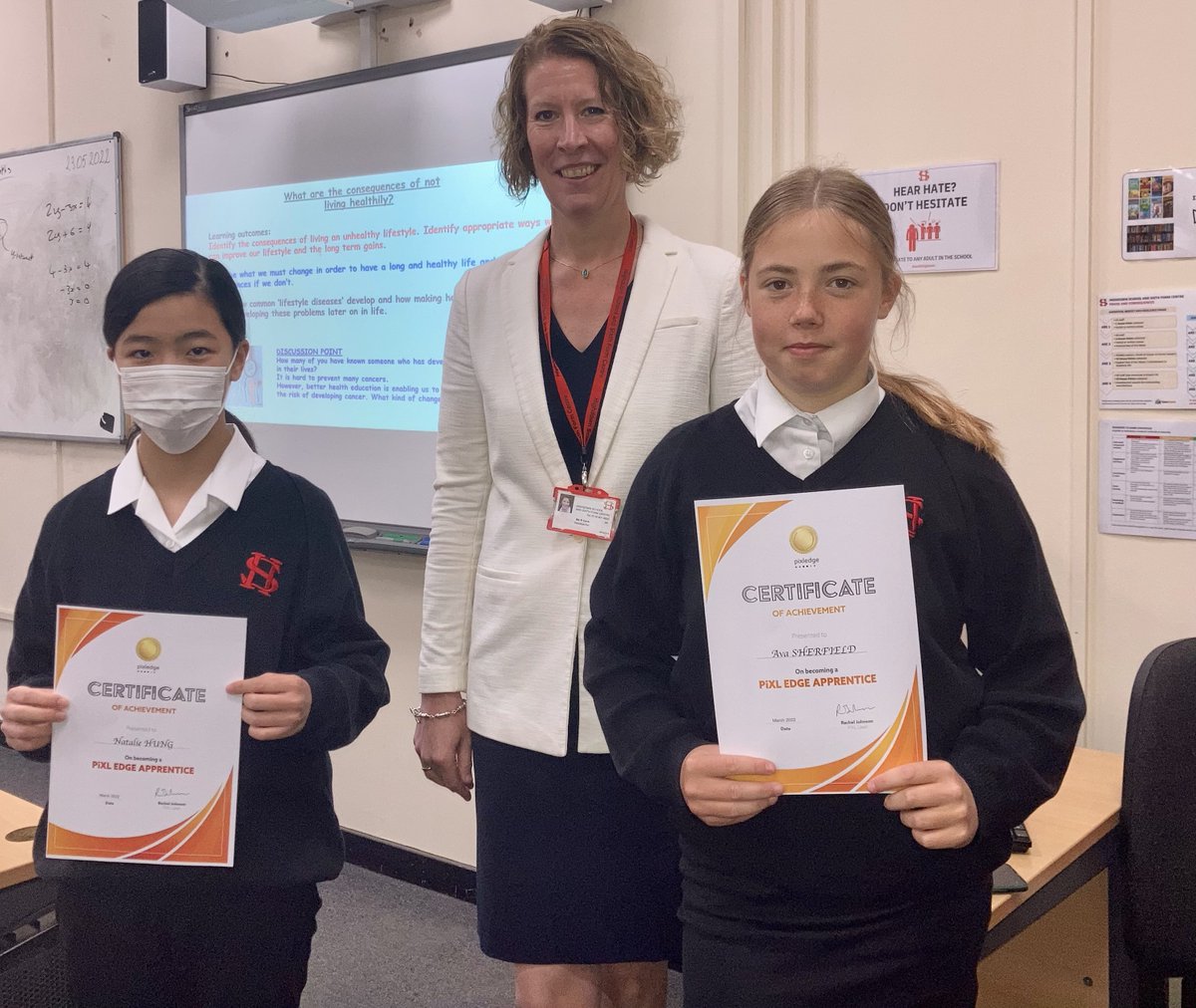 HighdownSchool's tweet photo. Congratulations to our latest cohort of 21 Year 9 students who received their PiXL Edge certificates today. Year 9 are leading the way with a total of 98 certificates issued to date. 2 Year 8 students also received certificates - the first awarded this year!
#pixledge https://t.co/JAYVdkixZU
