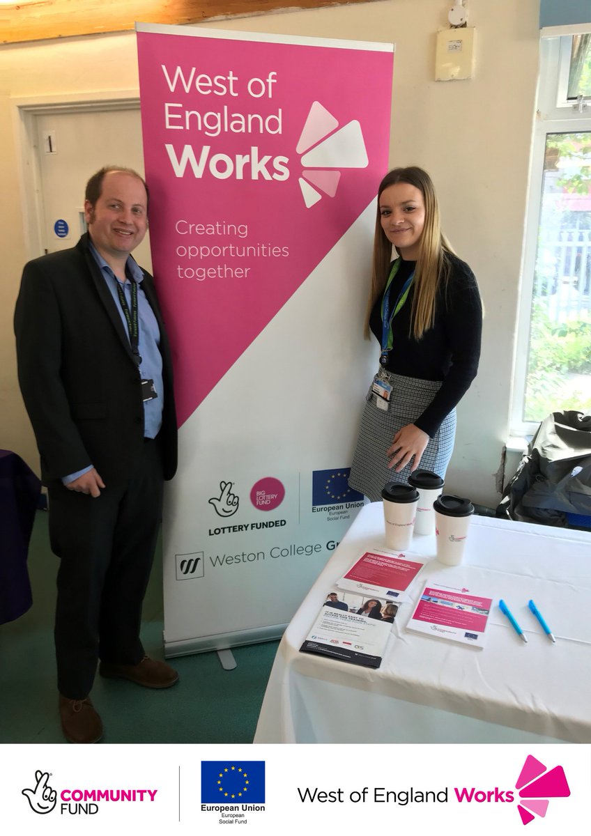 Andy and Steph from Team South Bristol are at the One Front Door Jobs Fair today, at St. Pauls learning centre. They have met some fantastic people and thank everyone who visited!

Thanks to CCBED and One Front Door for organising an amazing event. 

westofenglandworks.org.uk