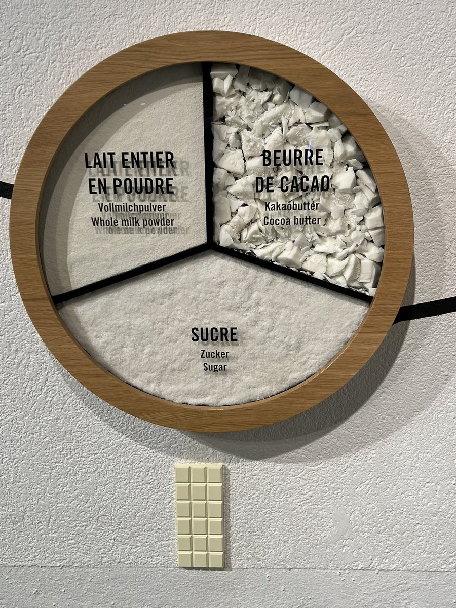 vivek4wild's tweet photo. If you did not know the difference in ingredients of milk, white and dark #chocolate see the instruction panels at #Callier chocolate factory of @Nestle at Broc, #Switzerland And then decide what to buy and eat! @karthikavk #chocolatetips https://t.co/Z4tgtSnZbB