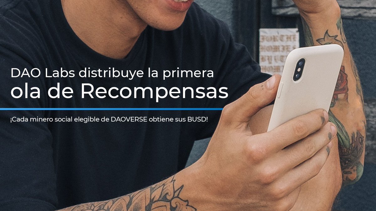 DAOLabsSpa's tweet photo. I just published DAO Labs reparte la primera tanda de distribución en BUSD a todos los mineros sociales elegibles de… https://t.co/6SV7oaCZol https://t.co/2EZrPqDH6x