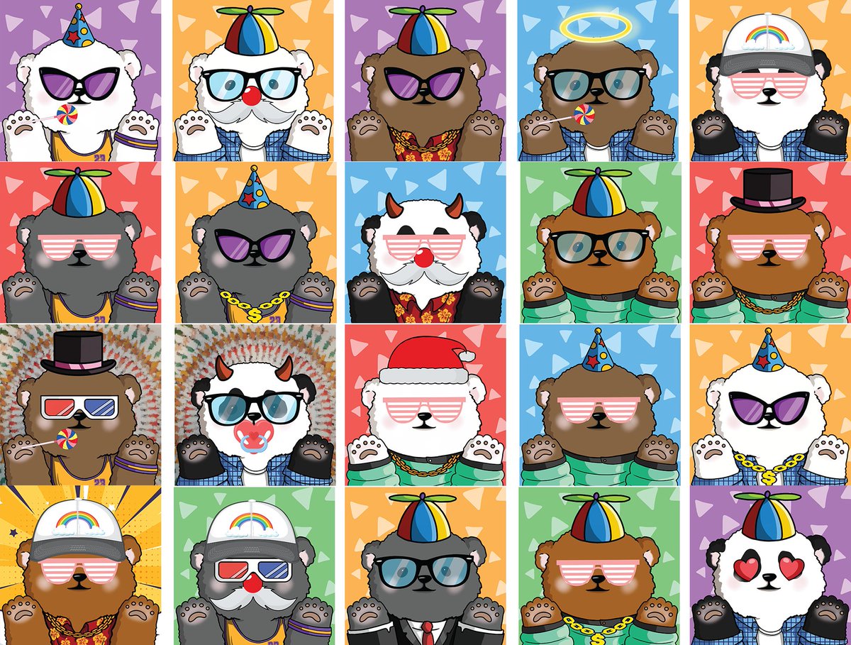 plushy_bears's tweet photo. Sneak peeks! Sample of what you may get in plushy bears.
Pre Sale : 0.06ETH.
https://t.co/tw1bU8eol3
Check discord for holders benefits.
https://t.co/5MMvPIZY9e
#NFTCommunity
#NFTs #NFTProject #NFTMarketplace #NFTLaunch #nftcollectors #NFTcollectibles #nftart https://t.co/MY2bMvaiLU
