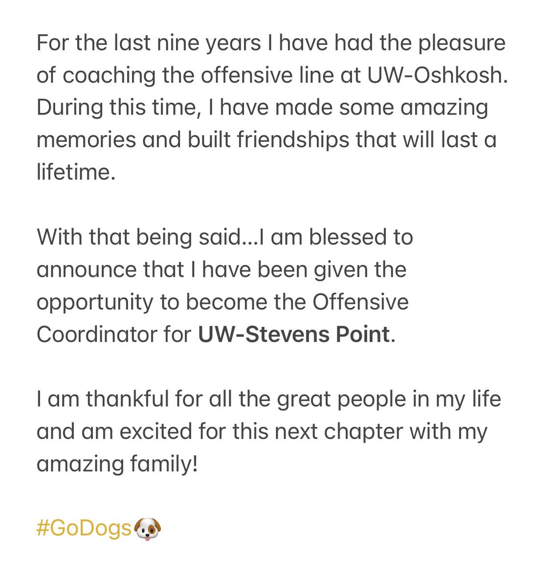 CoachAArcher's tweet photo. #GoDogs🐶 https://t.co/cnLtuzQWxc