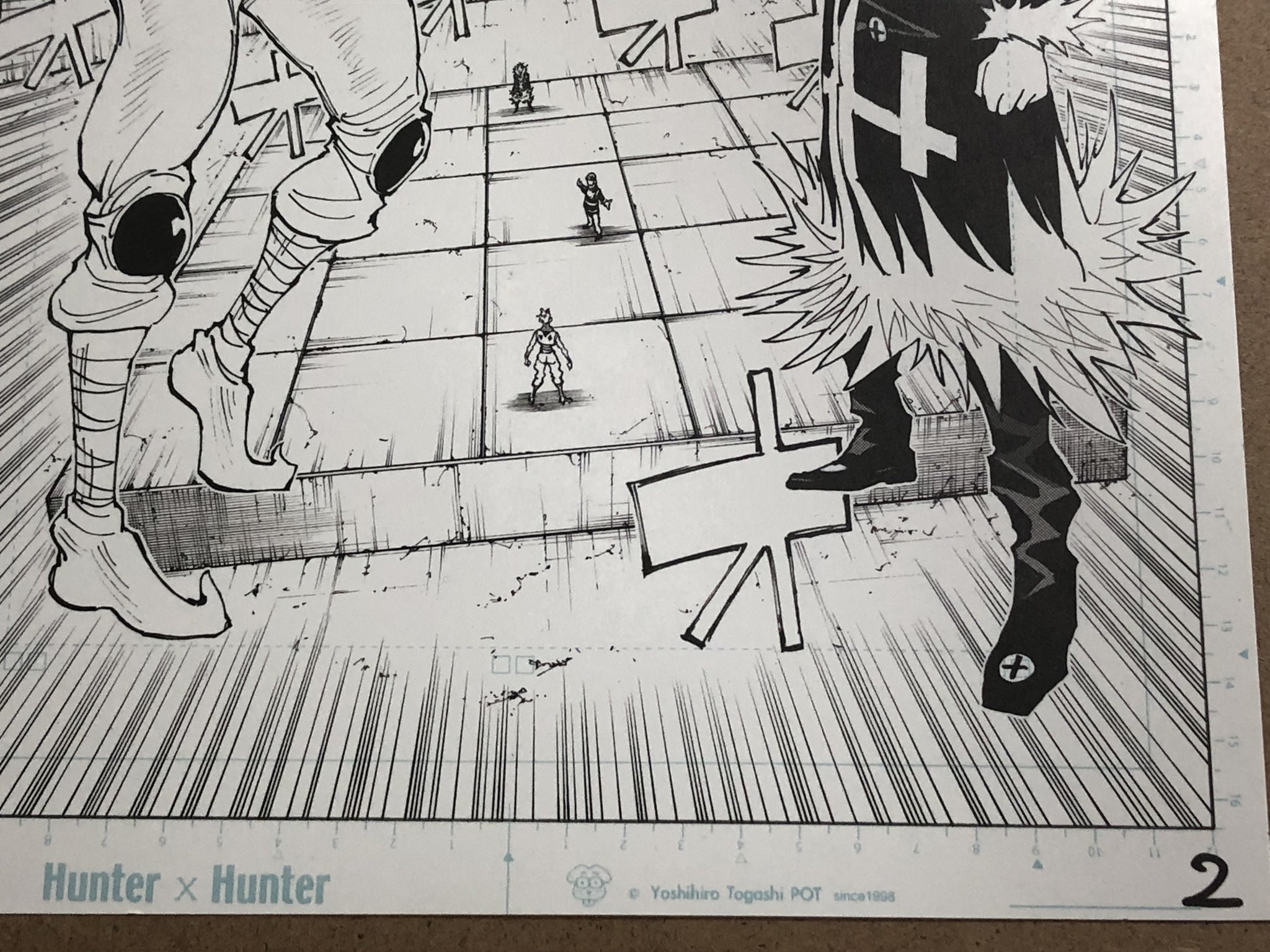 HUNTER×HUNTER クロロ A4サイズ墨絵【原画】 HUNTER×HUNTER クロロ A4サイズ墨絵【原画】（ハンター×ハンター