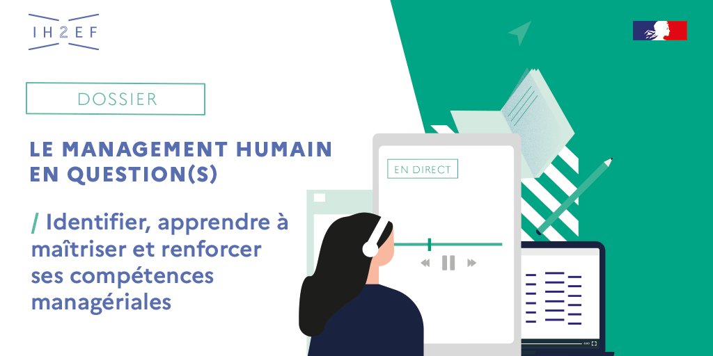 Appréhender sa place dans le champ global du #management et des sciences de gestion
✅ Comprendre ses différents concepts
✅ Témoignages et pratiques mises en œuvre au sein de différentes organisations 👉 Découvrez le dossier spécial management 📚 ih2ef.gouv.fr/le-management-…