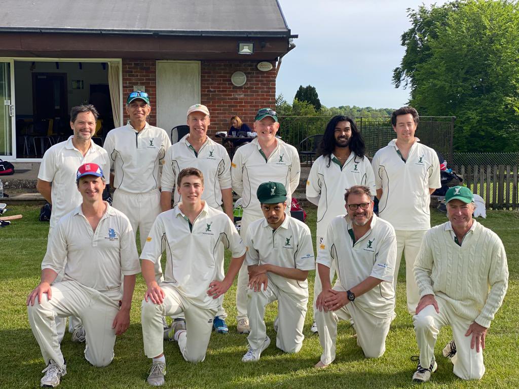 The Racqueteers team for trip to the pretty West Meon CC on Sunday. <a href="/caldwell_mikef/">Mike Caldwell</a> <a href="/kevinchinn/">kev chinn</a> <a href="/PFSClassics/">Jolly</a> <a href="/pajholmes/">Paddy Holmes</a> <a href="/thisisbrightful/">Brightful</a> <a href="/gattwit/">Gaurav Kumar</a> #cricket #hampshirecricket