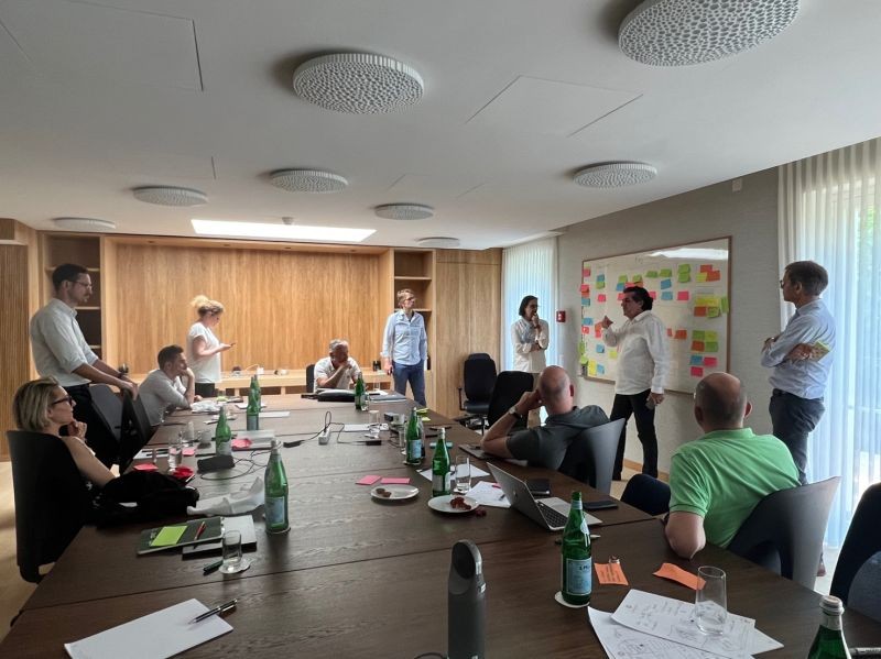 JobCloudAG's tweet photo. Our Management Board Team spend two intense days with the Board of Directors at Lago Maggiore 🌞 for an offsite workshop last week 🚀. Because they #lovewhattheydo 💪 #wefromjobcloud #lovewhatyoudo https://t.co/6LsSIT1BvQ