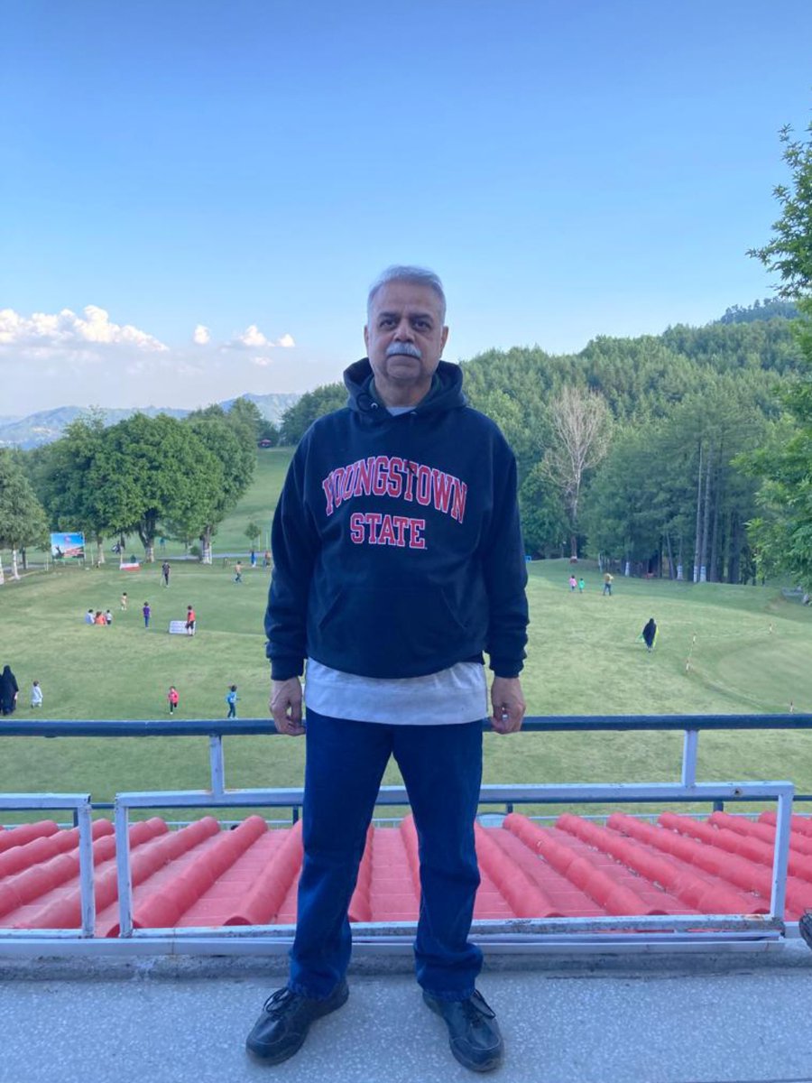 Penguin Pride extends across the globe! Zahid Qureshi '83 graduated with a BSBA in Finance. Zahid is showing his YSU spirit at the Chinar Golf Course in Murree, Punjab, Pakistan. His education at YSU set him on a course to be in the role of CEO of Deliverance Ltd in Pakistan.