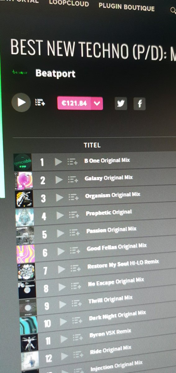 #01 #bestnewtechno #beatport #syncable 🤩 #techno