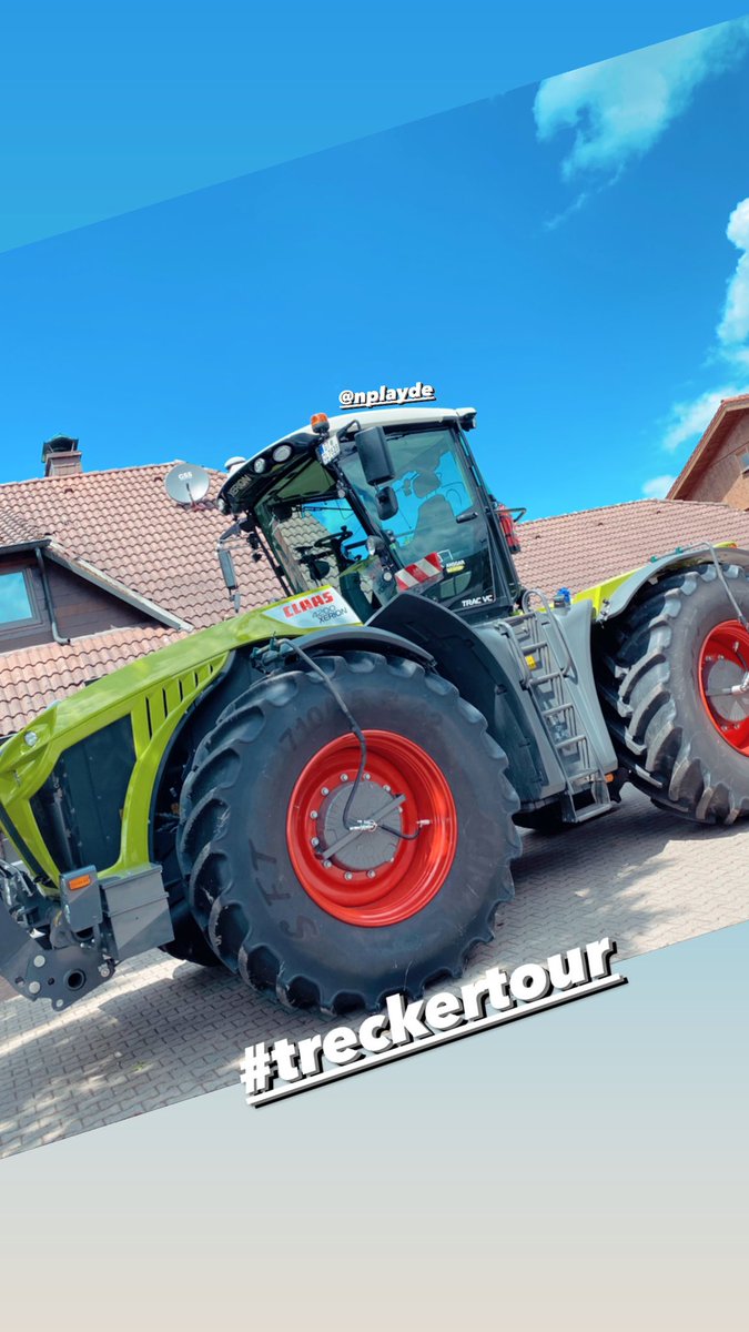 KlausKlappstuhl's tweet photo. Prominenz in Castrop. 😎 #treckertour @NPLAYDE https://t.co/wCPDL2xkda