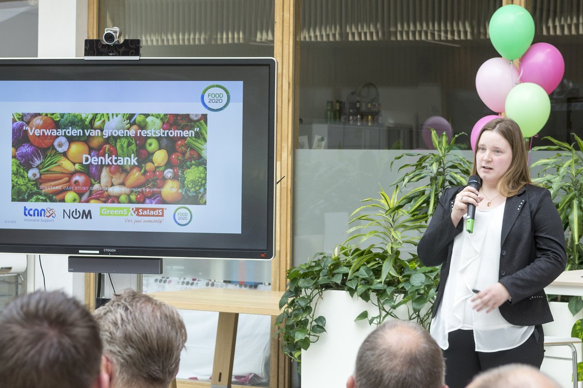 Donderdag 12 mei vond er vanuit het <a href="/InterregD_NL/">Interreg Deutschland-Nederland</a> project @Food2020, <a href="/NVNOM/">NOM</a> en Fascinating de workshop Voedseltransitie plaats bij Avebe op het Zerniketerrein in Groningen. Het project Food2020 heeft veel bedrijven ondersteund met hun innovaties en projecten. #food #samenwerken