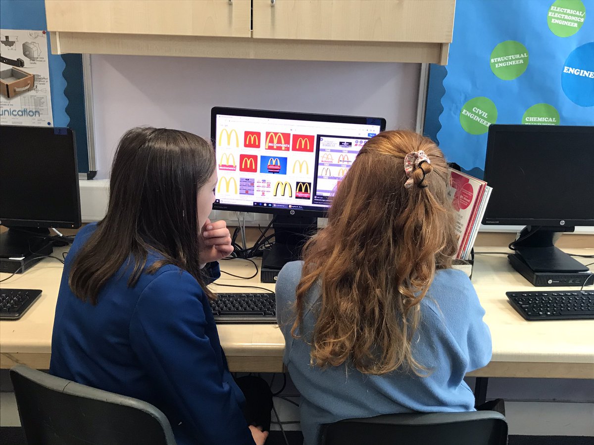 DunblaneHsstem's tweet photo. Choosing businesses to be sponsors on their F1 cars🏎 #STEM https://t.co/isieDf7fOg