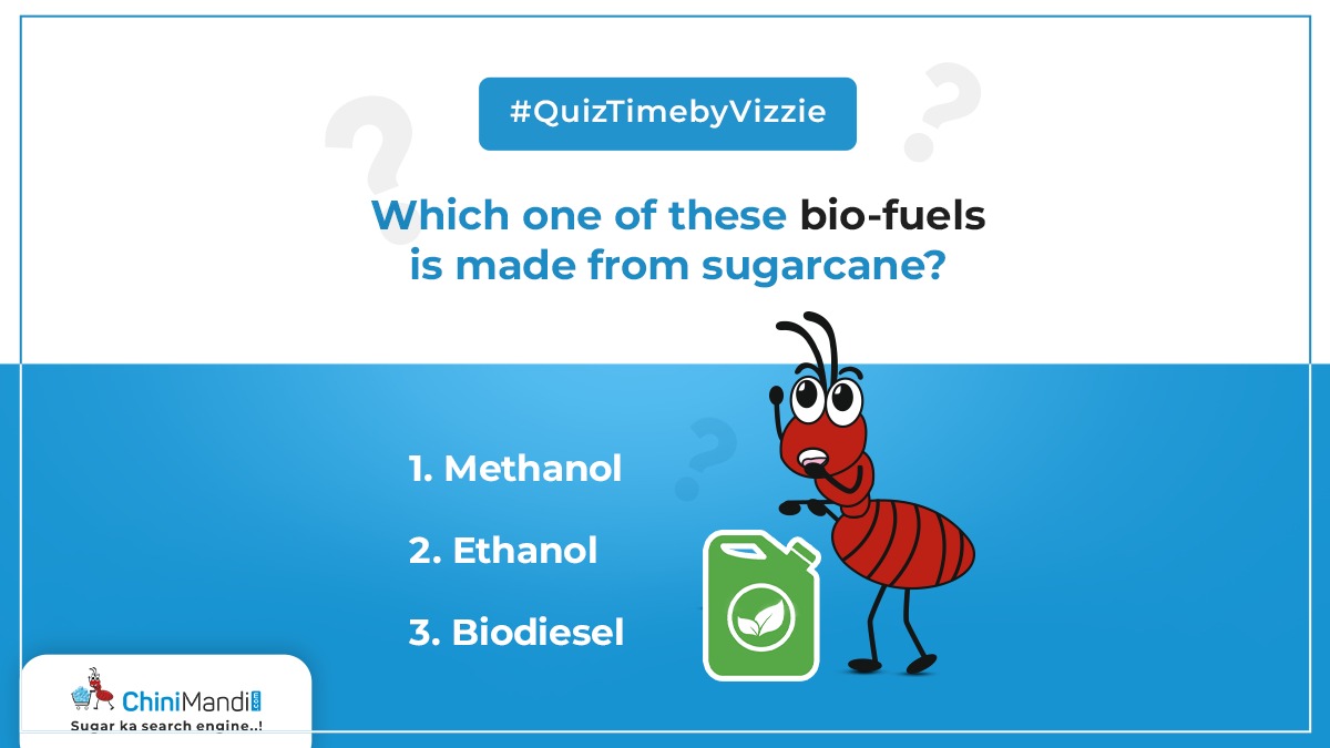 ChiniMandi's tweet photo. Vizzie has a question for you! Do you know the correct answer? Comment below.

#QuizTimeByVizzie #Quiz #QuizTime #QuizMaster #QuizOfTheDay #QuizGame #Quizes #SugarQuiz #ChiniMandi #SugarNews #SugarIndustry #SugarMarketUpdate #SugarKaSearchEngine https://t.co/7BoSQ5KDT6