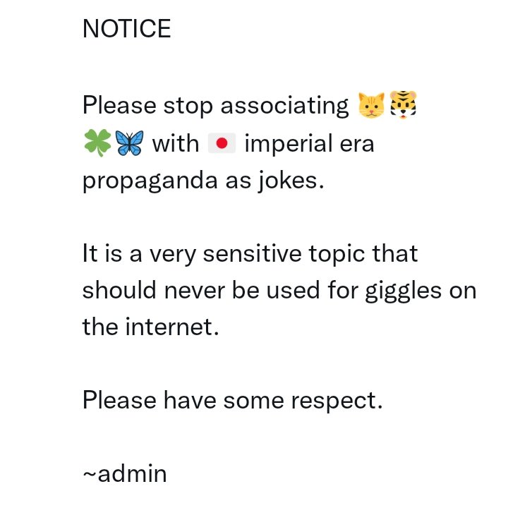 #NOTICE

Please kindly read this 🙏

~admin