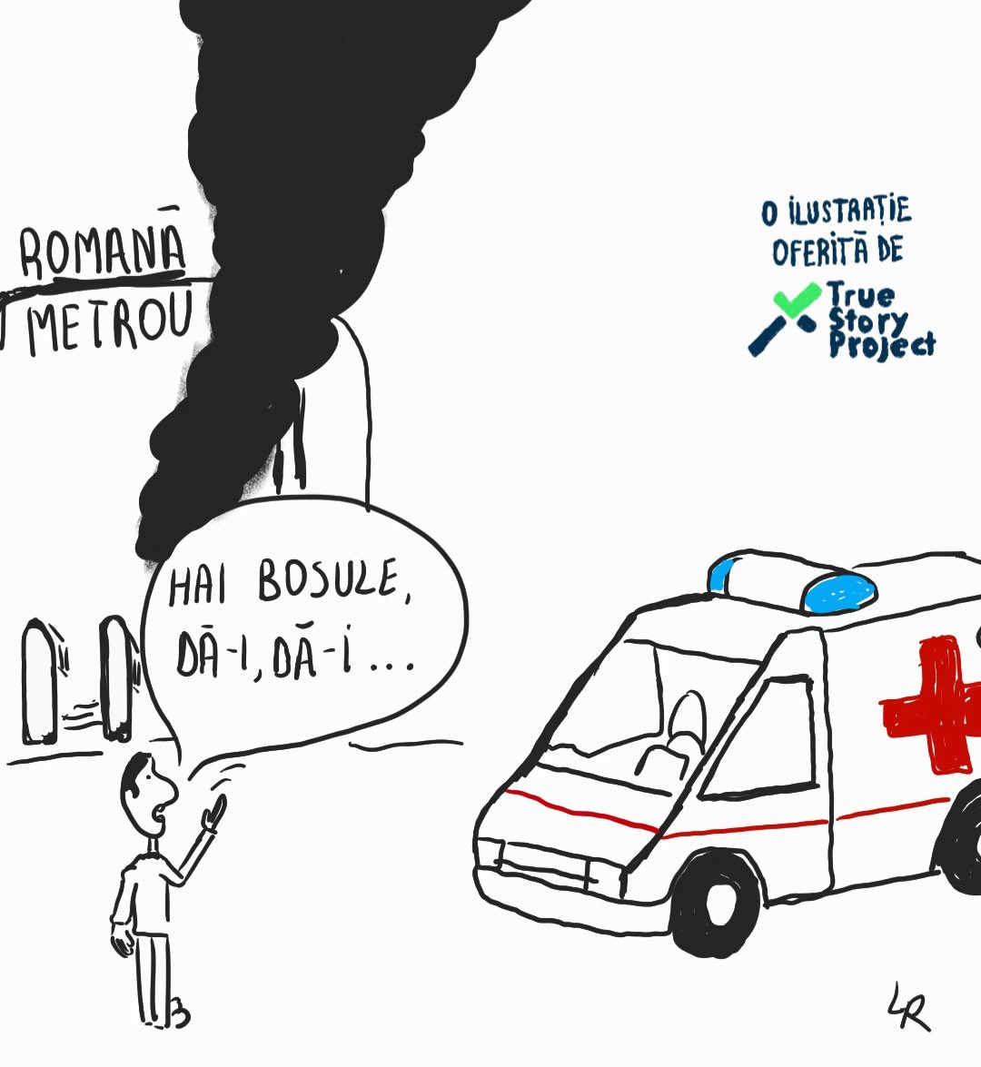 TrueStoryProje1's tweet photo. Centrul Bucureștiului față în față cu problemele de la metrou. Un doodle neinspirat din fapte reale, din fericire.
#truestoryproject https://t.co/18cvc3TfCD