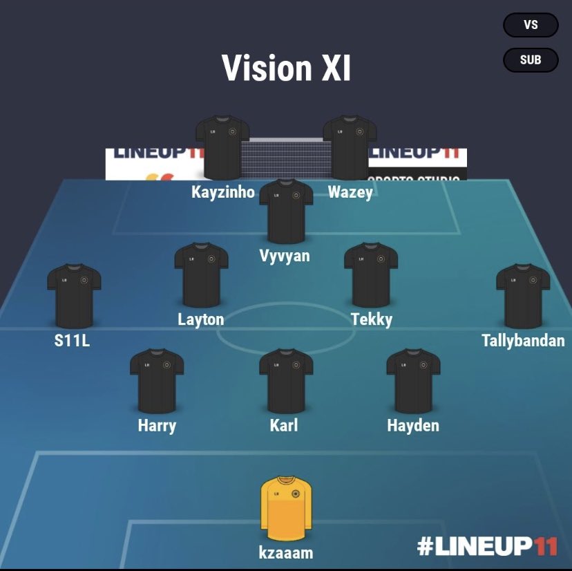 Catch us tonight playing VPG at 8:30 which we host Dvine eSports, At 9 we are away to Infectious Play ⚽️

We will be streaming the games over on Twitch, So watch out for our next tweet when we go live 👀

COME ON THE VISION 
#Fifa22 
#VPG