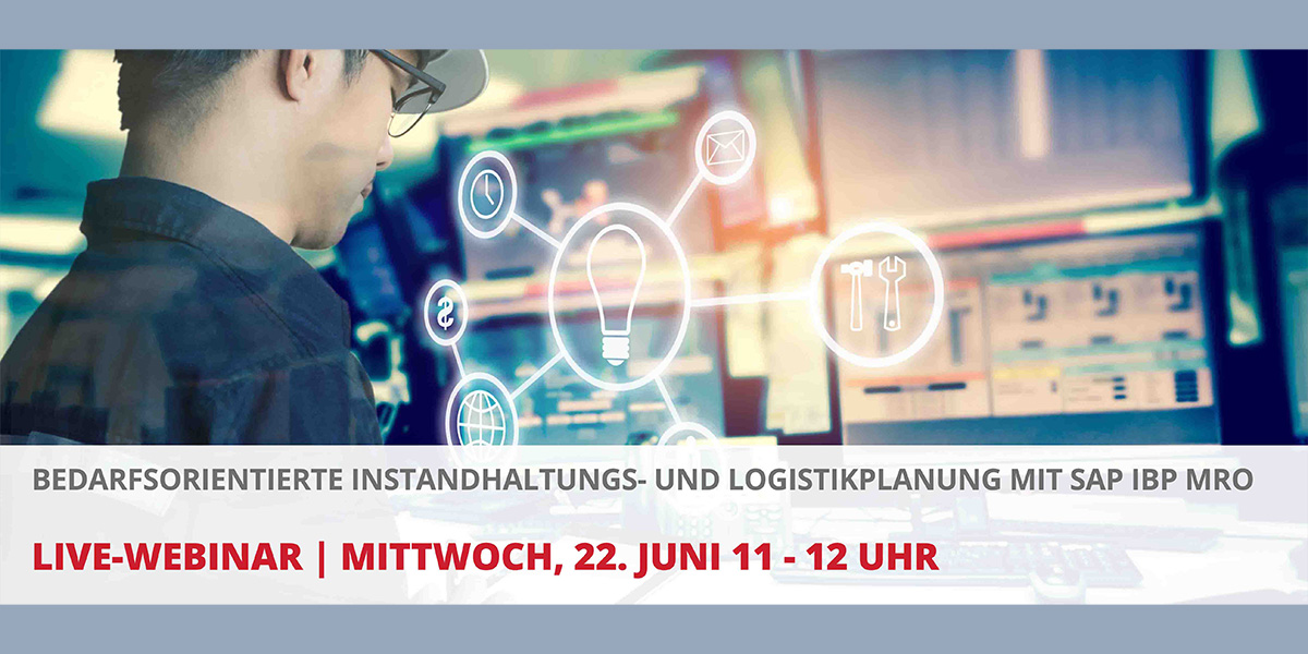 OriandaSolAG's tweet photo. Registrieren Sie sich jetzt zu unserem Live-Webinar am 22. Juni 2022: «Bedarfsorientierte Instandhaltungs- und Logistikplanung mittels SAP IBP MRO»👍
Unsere beiden Speaker freuen sich auf Sie!
🔗https://t.co/fyUy1NvbXs
#orianda #sap #sapibp #sapiam https://t.co/CgFbTQB7Wr