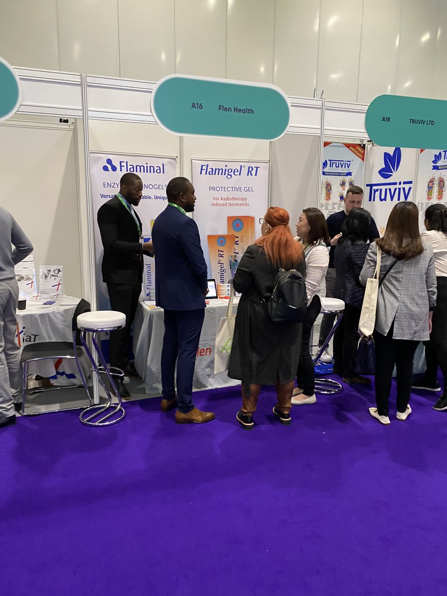 FlenHealth's tweet photo. May has been a busy but "fulfilling" month! 🤩 
Today and tomorrow, we are also present at @oncology_care at Excel London. 
Visit ourstand: A16 - Flen Health to have a chat about #oncologycare #oncology or to learn about our products #Flaminal #flamigelrt #Flamigel #opc22 https://t.co/6nt3UTXS1p