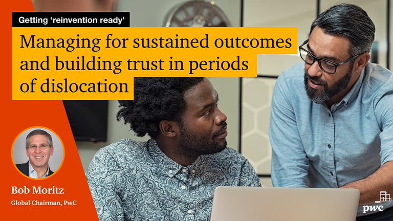 Humanity has weathered pandemics, workforce revolutions, economic recessions and wars. But never before have we had these dislocations happening at the same time. <a href="/Bob_Moritz/">Bob Moritz</a> believes business has an unprecedented responsibility to lead in these times: pwc.com/gx/en/issues/t…
