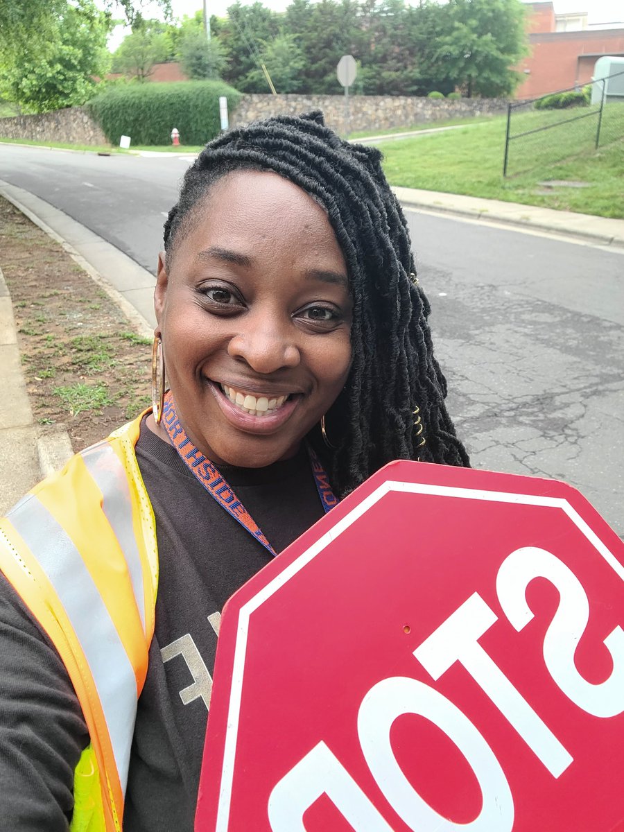 You know it's a good start to the day when these two are on Crossing Guard Duty. 🤩🙌🏾 Too much fun! <a href="/NorthsideES/">Northside Elementary</a> <a href="/csharpless1/">Coretta Sharpless</a> <a href="/chccs/">Chapel Hill-Carrboro City Schools</a>