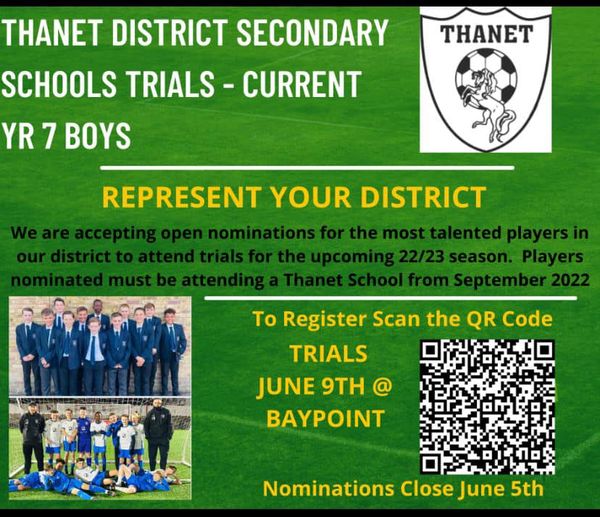 Thanet District Secondary School FA tweet media