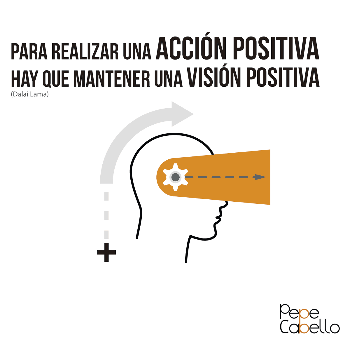 🗣️Para realizar una acción positiva hay que mantener una visión positiva #DalaiLama.

🧡Una visión de la vida en la que nuestro punto de vista cobra importancia sobre lo que ocurre más allá de nuestro cuerpo.

💎#Palante  #NegociosQueDanVida  #BienestarYNegocios <a href="/pc_cabello/">Pepe Cabello</a>