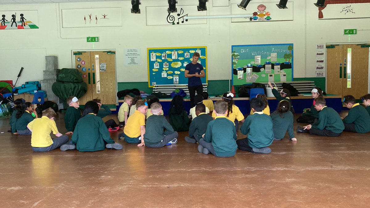 firsprimarysale's tweet photo. #Year5JB learning some key inclusion skills during an active session looking at visual impairment #ActiveFirs https://t.co/bDJzrQyYLu