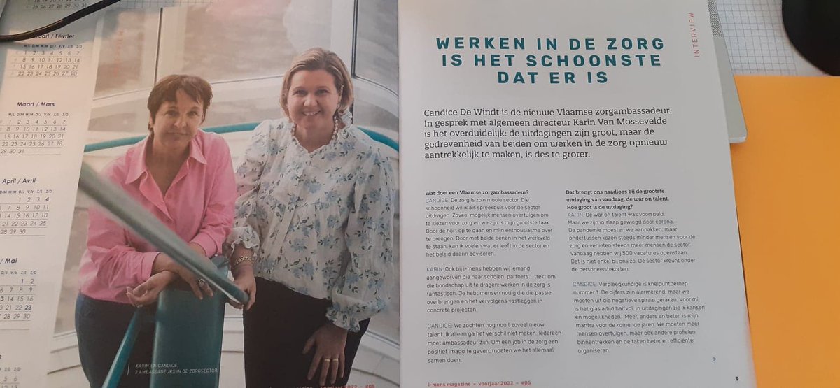 StijnMuylaert's tweet photo. We kunnen de woorden van onze Vlaamse Zorgambassadeur Candice De Windt alleen maar bevestigen: "Werken in de zorgsector is het mooiste dat er is!" https://t.co/BPF3jrE2CL