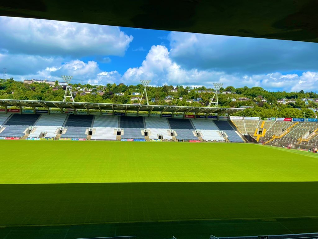 VMwareIreland's tweet photo. Beautiful views of the @PaircUiCha0imh stadium at #vtechsummit22 #vmwarecork #vmware https://t.co/adLlC3Cw8j