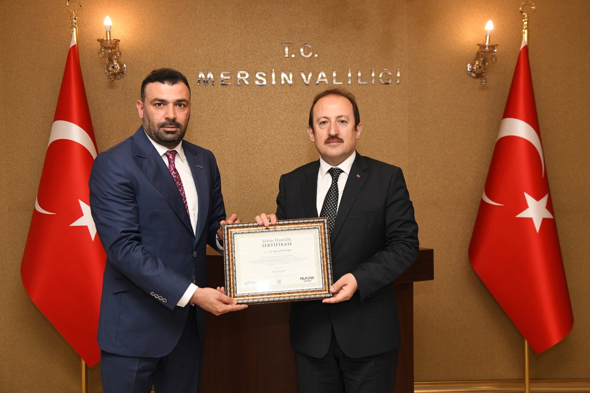MÜSİAD Mersin Yönetiminden Valimiz <a href="/ahpehlivan53/">Ali Hamza Pehlivan</a>'a  Hayırlı Olsun Ziyareti

Müstakil Sanayici ve İşadamları Derneği (MÜSİAD) Mersin Şube Başkanı Serdar Yıldızgörer ve yönetim kurulu üyeleri Vali Ali Hamza Pehlivan’a hayırlı olsun ziyaretinde bulundu.
mersin.gov.tr/musiad-mersin-…