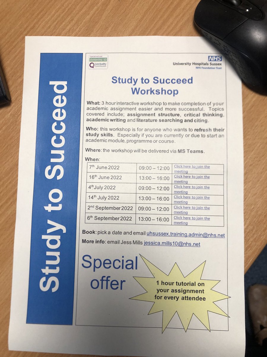 UHSussex_Ed's tweet photo. Places still available on 7 June, come and join us to nurture your writing skills and put the joy back into your essays 😃 https://t.co/DFk2Ax29av