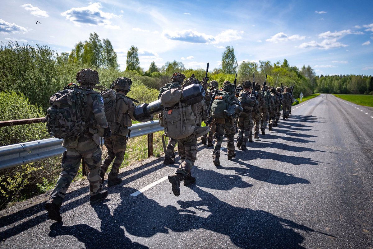 FrForcesEstonia's tweet photo. Exercise #Hedgehog22 #Siil : « If you're going through #hell, keep going."
We couldn't think of a better 🇬🇧 quote to sum up our day!
The 🇪🇪 1st Brigade & the 🇩🇰 company give us a hard time! https://t.co/uHDc3EipUz