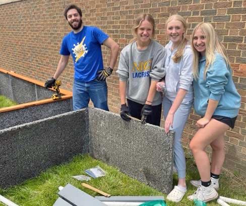 BobCasar's tweet photo. @JordanCWDavis the @NDCLLions need help to #BuyDirt for the gardens they are building to grow food to feed the hungry in the community they serve. 35 cubic yards of planting mix to be precise. With delivery. And then maybe an on-campus concert to celebrate completion? https://t.co/FGefDtbW3o