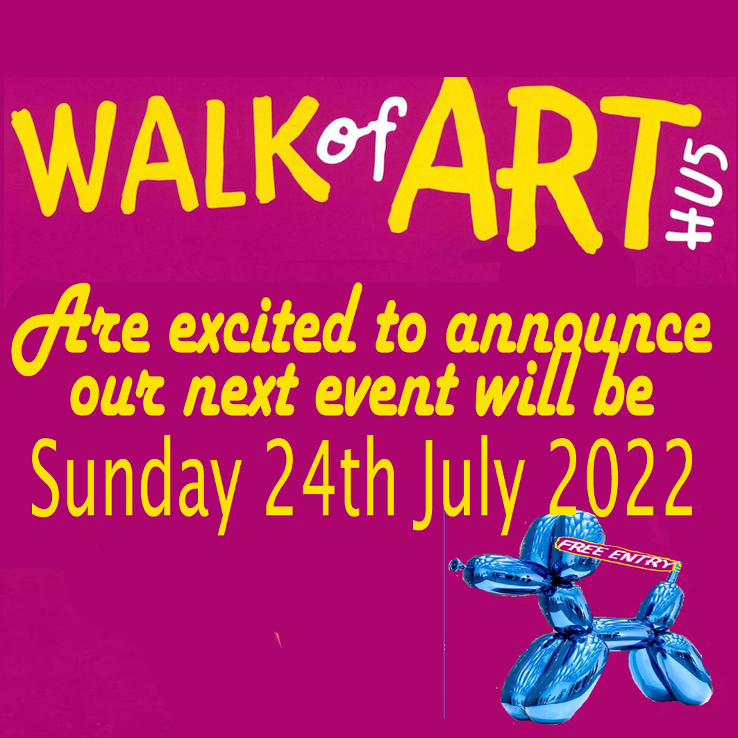 walkofarthull's tweet photo. We are super excited as we announce this years Walk of Art HU5 is back! If you are an artist living in the HU5 AREA ONLY and would like to join us. Please send an email to WoAH (via our website) confirming your name, home address, full post code and your email. Thank you https://t.co/xrtlO0oKND